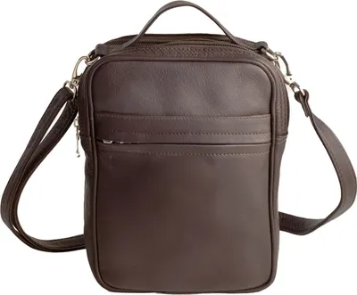 Produktbild von HAROLD'S Leder Umhängetasche Country Messengerbag Brown dunkelbraun