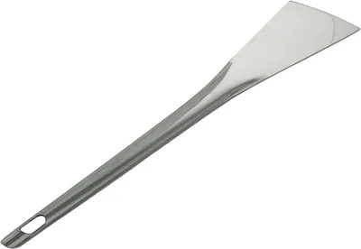 Imagen del producto de Espátula de acero inoxidable, 31 cm, con mango largo, para la cocina