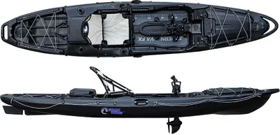 Produktbild von Galaxy Kayaks Supernova FX Sit on Top Angelkajak Steuerung Sitz Galaxy Kayaks:(B) Black