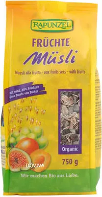 Produktbild von Rapunzel Früchte Müsli 750g