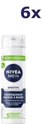 Produktbild von 6x Nivea Men Sensitive scheerschuim 200 ml