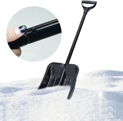 Image de Racleur à neige léger en aluminium à grande capacité