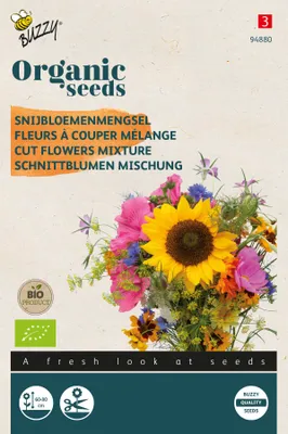 Produktbild von Schnittblumen Mischung |  Blumensamenmischung von Buzzy Seeds [MHD 07/2026]