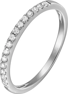 Produktbild von 750er Weißgold Diamant Memory Ring mit Brillanten 0,27 ct. Memoire Eternity 18K Gr. 52