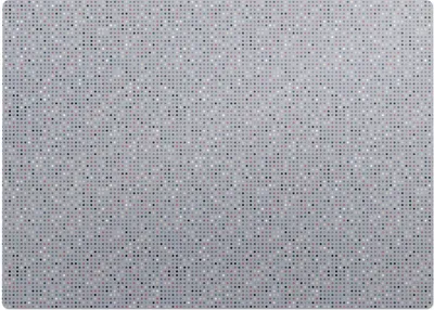 Produktbild von Punktemosaik – Bodenschutzmatte – Rutschfest – Schutzmatte für Büro – Vinylmatte – Stuhlunterlage  – 140 x 100 cm
