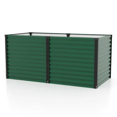 Produktbild von Vitavia Hochbeet "Linus 858" seegras/ schwarz 188 x 96 x 86 cm (L x B x H)