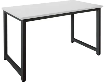 Produktbild von Tisch Computertisch PC Schreibtisch Bürotisch 120 x 60 cm Auswahl Kingpower, Farbe:Schwarz / Weiß