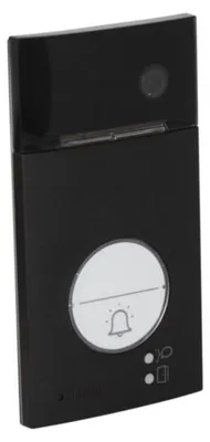 Produktbild von BTicino 343093 Aufputz Türstation LINEA3000 Video Black m.Transponderleser