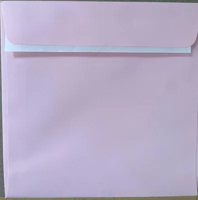 Productafbeelding van Vierkante Enveloppen - Kaarten Enveloppen - Uitnodigingen Versturen - Geribbelde Textuur - 155mm x 155mm - Kraft