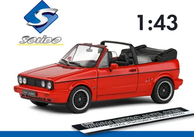 Produktbild von 1:43 Volkswagen Golf Mki 1992 Rot