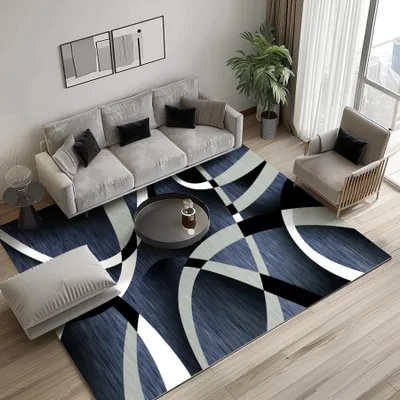 Productafbeelding van Vloerkleed Modern - 240 x 300 cm - Bloemenpatroon - Voor Binnen