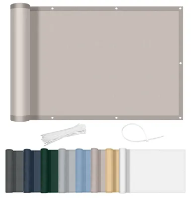 Produktbild von Wasserdichtes Balkonschirm 80x800cm für Privatsphäre und UV-Schutz