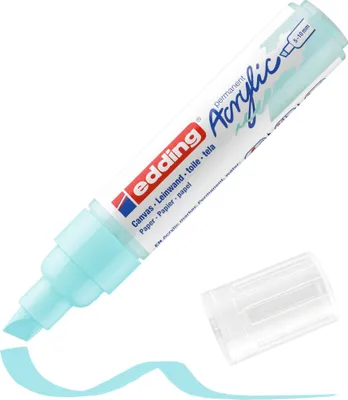 Produktbild von Edding - Acrylmarker EDDing E -5000 Weitpastellblau | 1 Stück | 5 Stücke
