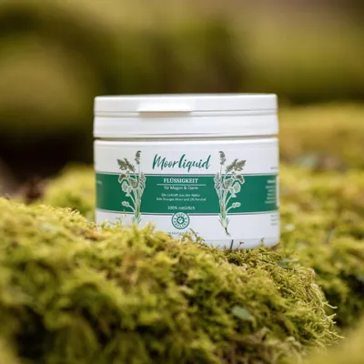 Produktbild von Paul & Paulina Flüssigmoor Moorliquid mit Fenchel 500g Flüssigkeit Ergänzungsfutter für Hunde Katzen Pferde