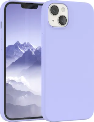 Produktbild von EAZY CASE Silikonhülle für Apple iPhone 14 Plus Silikon Backcover Schutz in Violett