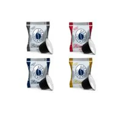 Produktbild von Verkostungs Set Caffè Borbone: 200 Kapseln verschiedene Mischungen mit Nespresso® kompatibel Caffè Borbone