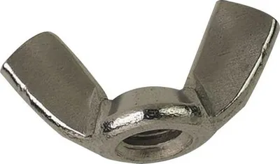 Immagine prodotto di Dadi ad alette in ghisa zincata M12 – 100 pezzi per scatola