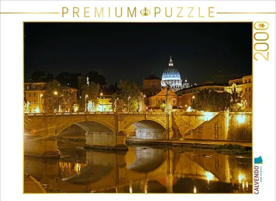Produktbild von CALVENDO Puzzle Rom by night 2000 Teile Puzzle quer | 2000 Teile Lege-Größe 90x67cm Foto-Puzzle für glückliche Stunden