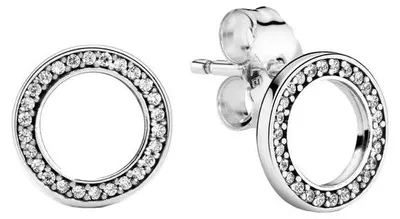 Immagine prodotto di PENDENTI PANDORA, modello "SPARKLING DOUBLE HOOP"