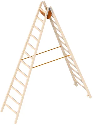Obrázok produktu pre Layher Holzstehleiter 1038 2x12 Sprossen