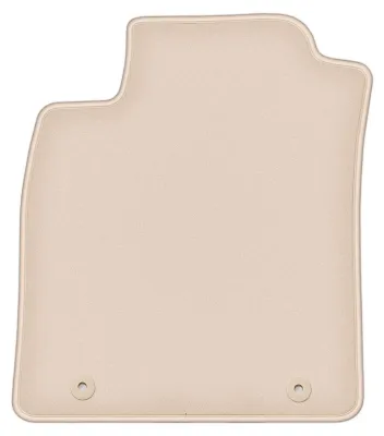 Produktbild von DURBAN Beige Velours-Fahrerfußmatte für Opel Vectra C Kombi (2003-2008)
