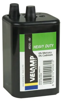 Zdjęcie produktu dla UrbanProof Velamp bateria blokowa 6V 4R25 (sztuka)