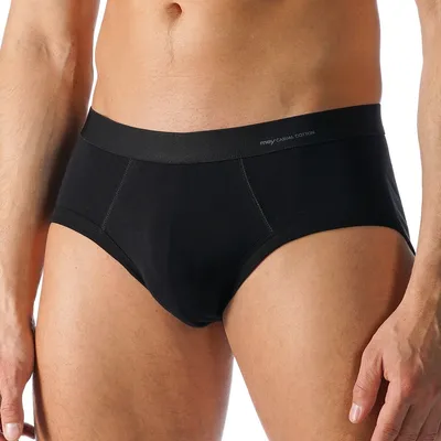 Produktbild von Mey Casual Baumwolle Slip / Unterhose Aufgesetzter Webbund, Weiche Beinabschlüsse, Natürliches Tragegefühl