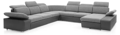 Produktbild von Ecksofa U-form Eckcouch mit Schlaffunktion Ecksofa Wohnlandschaft Sofa