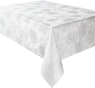 Produktbild von Curt Bauer Damast-Tischtuch Diana 3458 Farbe weiss Größe 130x250