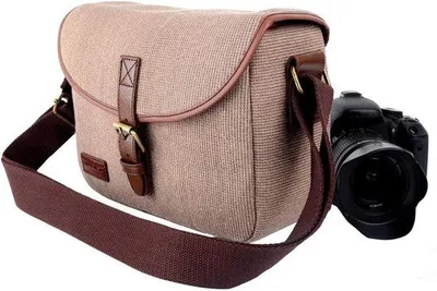 Zdjęcie produktu dla Etui na aparat cyfrowy i lustrzankę cyfrową z torbą na ramię – wielofunkcyjna torba podróżna