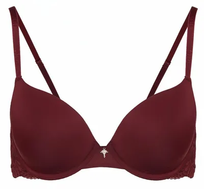 Produktbild von JOOP! Damen T-Shirt-BH Beautiful - DARK RED - Größe 75D