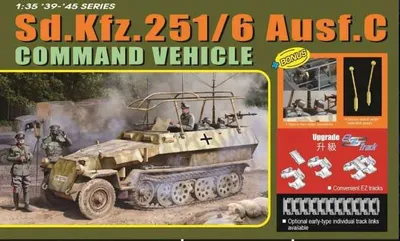 Obrázok produktu pre Model Kit military 6442 - Sd.Kfz.251/6 Ausf.C VELITEĽSKÉ VOZIDLO (1:35)