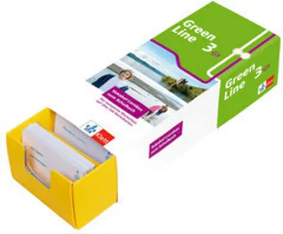 Obrázok produktu pre Green Line 3 G9 (Neue Ausgabe ab 2019) Klasse 7 Vokabel-Lernbox zum Schulbuch