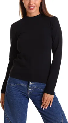 Produktbild von Alkato Damen Langarm Shirt mit Rollkragen, Farbe: Schwarz, Größe: XL
