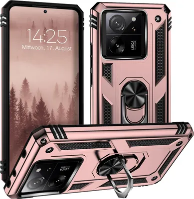 Produktbild von Armor Outdoor Handyhülle für Xiaomi 13T / 13T Pro Handy Panzer Case Cover Schutzhülle Farbe: Rosegold