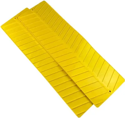 Produktbild von Stagri Auffahrplatten gelb Antirutschplatten 2 Stück