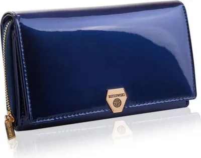 Zdjęcie produktu dla Skórzany Portfel Damski Lakierowany Rfid Betlewski