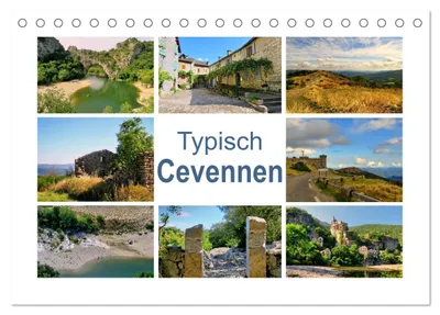 Produktbild von Typisch Cevennen (Tischkalender 2027 DIN A5 quer), CALVENDO Monatskalender