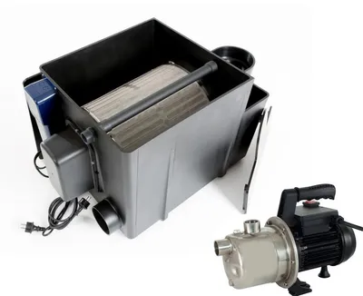 Produktbild von Teichfilter Trommelfilter Easy Drum 20 m³/h + Spüldruckpumpe