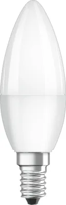 Produktbild von OSRAM HOMELIGHTING 4058075429680 LED (monochrome) EEC F (A - G) E14 Candle shape 4.9 W = 40 W Neutral white (Ø x L) 37 mm x 100 mm 3 pc(s)
