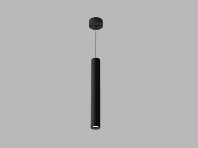 Image de Suspension LED MIKY Z CRI90 dimmable, Variante : MIKY Z, Ø 50 mm x 400 mm, 10 W, 800 lm, 3000 K, noir, DALI
