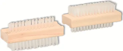 Produktbild von LIFETIME CLEAN Lifetime Nagelbürste aus Holz, 2 Stück