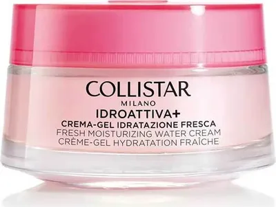 Produktbild von Collistar Idroattiva+ Fresh Moisturizing Water Cream, Frauen, 50 ml, Creme, Mischhaut, normale Haut, All ages, Feuchtigkeitsspendend, Schutz, ausgleichend, Auffrischend