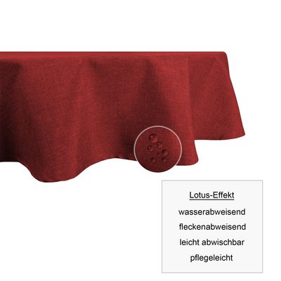 online günstig Tischdecken kaufen rot
