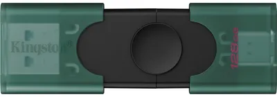 Produktbild von Kingston DataTraveler DuoG2 USB-Stick 128 GB USB-A & USB-C 3.2 Gen 1