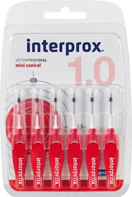 Obrázek produktu pro Interprox Red Miniconical mezizubn kartky 6 kus