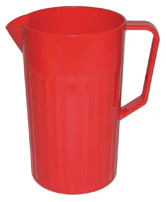 Polycarbonat-Kanne Rot 1,4 L, spülmaschinengeeignet