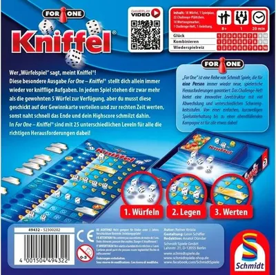 Obrázek produktu pro Pro jednoho – Kniffel
