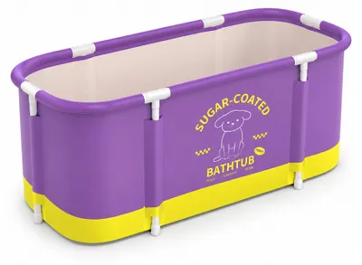 Produktbild von Aga Faltbare tragbare Badewanne 120x60x60 cm