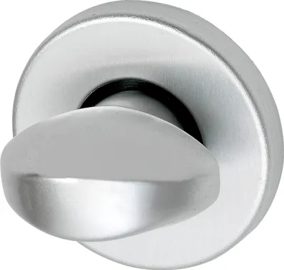 Produktbild von WC - Rosette SCH Line, L/U - Form ø 50 mm, silber eloxiert